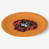 Girl Mermaid Princess Pappteller (Schrägansicht)