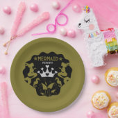 Girl Mermaid Princess Pappteller (Party)
