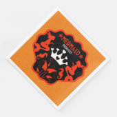 Girl Mermaid Princess Serviette (Ecke)