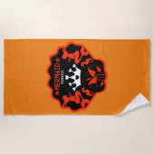 Girl Mermaid Princess Strandtuch (Vorderseite)