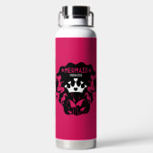 Girl Mermaid Princess Trinkflasche (Rückseite)