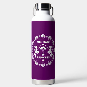 Girl Mermaid Princess Trinkflasche