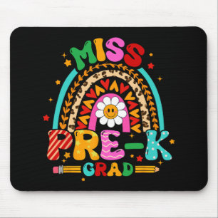 Girl Miss Pre-k Grad Abschluss Girl Mousepad