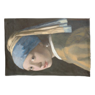 Girl mit Perl Earring-Johannes Vermeer Art Kissenbezug