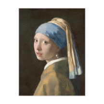 Girl mit Perl Earring-Johannes Vermeer Art