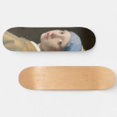 Girl mit Perl Earring-Johannes Vermeer Art Skateboard (Horizontal)