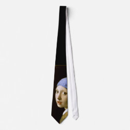 Girl mit Perlmutt Vermeer Fine Art Krawatte