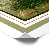 "Girl mit Urn" Poster von George Barse (Ecke)