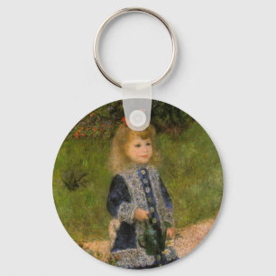 Girl mit Wasserkocher von Renoir Schlüsselanhänger