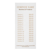 Girl-Mode-Graunail-Nagel-Nagel Werbekarte (Hinten)