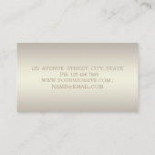 Girl Modern Beruflich, Lipstick Visitenkarte (Rückseite)