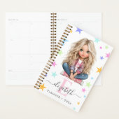 Girl Monogram Any Initial & Name Photo Planner Planer (Anzeige)