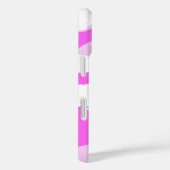 Girl Monogram Pink White Camouflage Muster Case-Mate iPhone Hülle (Rückseite / Rechts)