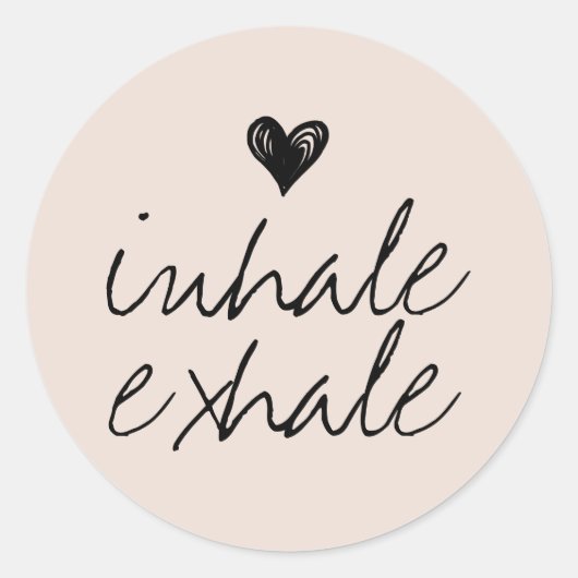 Girl-niedliches Herz-Mindest-Creme Runder Aufkleber (Vorderseite)