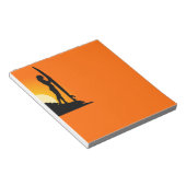 Girl Notepad Notizblock (angewinkelt)