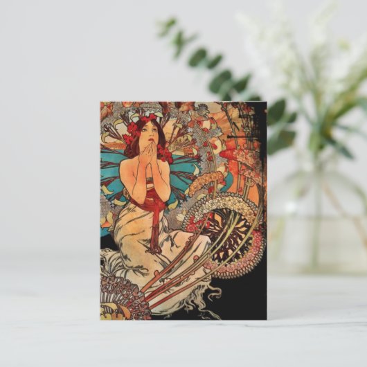 Girl of Monte Carlo Postkarte (Stehend Vorderseite)