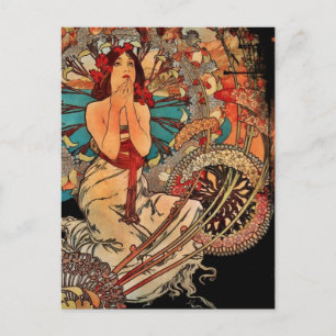 Girl of Monte Carlo Postkarte