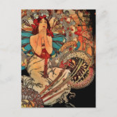 Girl of Monte Carlo Postkarte (Vorderseite)