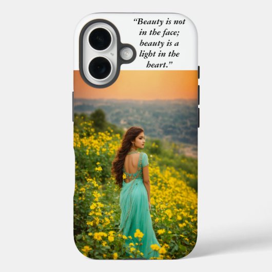 "Girl of the Wild iPhone 16 Case (Rückseite)