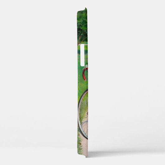 "Girl on Bicycle" iPhone 12 Fall Case-Mate iPhone Hülle (Rückseite / Rechts)