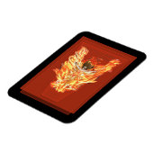 Girl on Fire Magnet (Linke Seite)