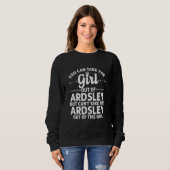 Girl Out of Ardsley Ny New York Funny Zuhause Root Sweatshirt (Vorne ganz)
