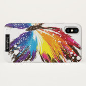 Girl Paint Splashed Realtime Case-Mate iPhone Hülle (Rückseite (Horizontal))