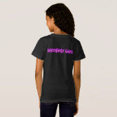 Girl Parrot 6. Geburtstagsparty T - Shirt (Schwarz voll)
