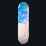Girl Pastel Pink und Blue Watercolor Tropfen Skateboard<br><div class="desc">Das Farbmuster aus gürtelbraunem Pink und blauem Aquarell ist perfekt für die künstlerische und trendige Hipster-Frau. ***WICHTIGE ANMERKUNG: bei Sonderanträgen im Zusammenhang mit Änderungen von Konstruktionsaspekten; mit Farbtausch oder passenden Produkten, oder anderen designbezogenen Fragen, klicken Sie bitte auf den "Kontakt"-Button oder senden Sie uns eine E-Mail direkt an blackstrawberrycollection@gmail.com und...</div>