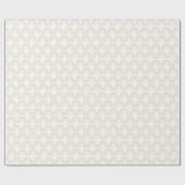 Girl Pastel Rainbow Geburtstagsparty Geschenkpapier (Flach)