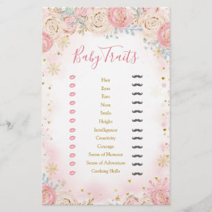 Girl Penguin Winter Snowflake Baby Tracks