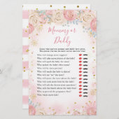 Girl Penguin Winter Snowflake Mommy oder Daddy Gam (Vorne/Hinten)