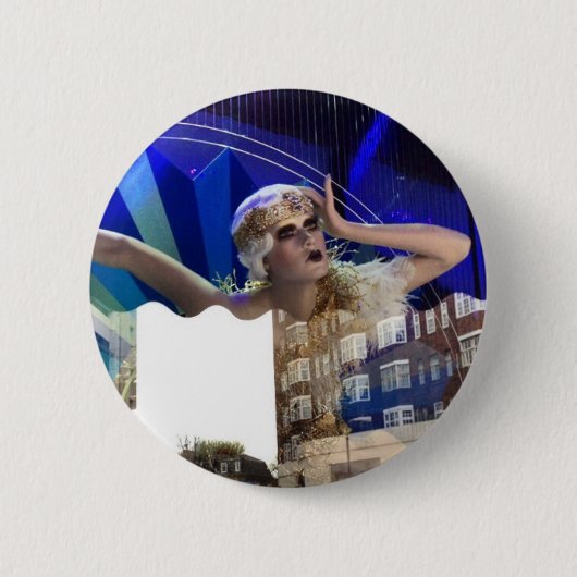 Girl pin button (Vorderseite)