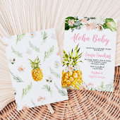 Girl Pineaple Baby Shower Einladung
