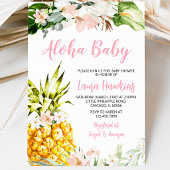 Girl Pineaple Baby Shower Einladung