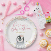 Girl Pinguin Winter Snowflake Paper Teller (Party)