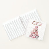 Girl Pink Baby Showbook Notizblock (Innenseite)