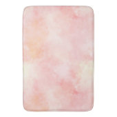 Girl Pink Blush Peach Badematte (Vorderseite Vertikal)