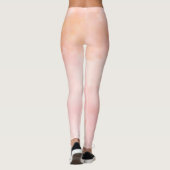 Girl Pink Blush Peach Leggings (Rückseite)