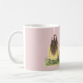Girl Pink Bow Some Bunny Loves You Kaffeetasse (Links)