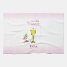 Girl Pink Erste heilige Kommunion, Chalice, Gastge