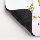 Girl Pink Erste heilige Kommunion, Chalice, Gastge Mousepad (Ecke)