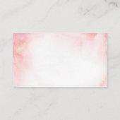 Girl Pink Farm Babydusche Windelwindeln Umschließu Begleitkarte (Rückseite)