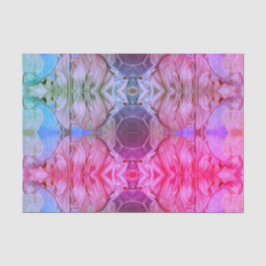 Girl Pink Floral Abstrakt Watercolor Boho Muster Seidenpapier