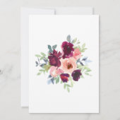 Girl Pink Floral Hatching Drachen Schläge bald Einladung (Rückseite)