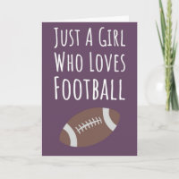Girl-Pink-Fußball-Karten für Girls Niedliches Kind