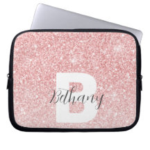 Girl-Pink-Glitzer-Glitzern Monogram-Skriptname