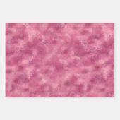 Girl Pink Glitzer Leopard Print Geschenkpapier Set (Vorderseite 3)
