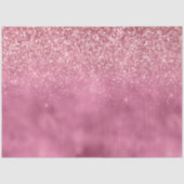 Girl Pink Glitzy Sparkone Glitzer Seidenpapier (Vorderseite)