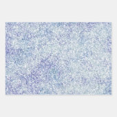 Girl Pink Gold Glitz Glitzer Ombre Wrapping Paper Geschenkpapier Set (Vorderseite 2)